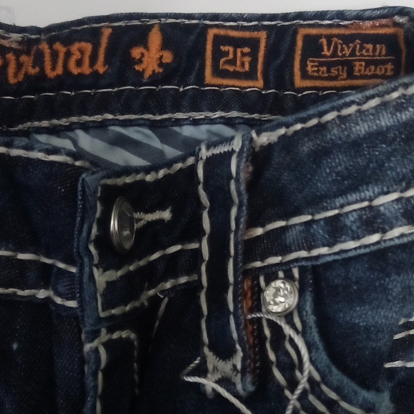 Rock Revival Women's 26 Easy Boot Vivian Embellished Rhinestones NWT (158 USD) - Picture 10 of 11